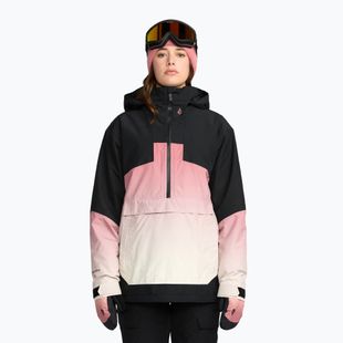 Női snowboarddzseki Volcom Fern Insulated Gore Pullover Mesa Rose