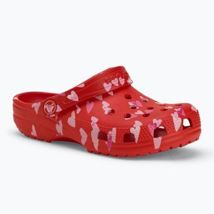 Crocs Classic Valentines Day Kids Clog cseresznye piros