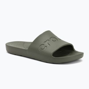 Crocs Slide hadsereg zöld flip-flopok