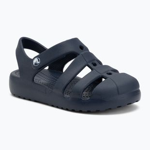 Crocs Classic Fisherman gyerek szandál navy