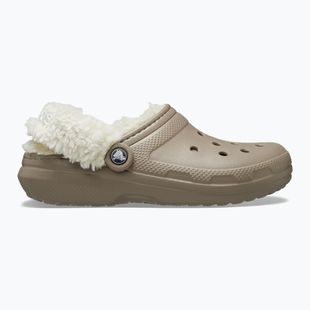 Papucsok Crocs Classic Fleece Lined mushroom
