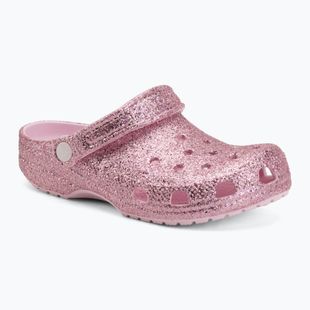 Gyerek papucsok Crocs Classic Chunky Glitter pink milk