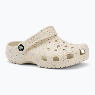 Gyerek papucsok Crocs Classic Glow Paint Splatter summit white/multi