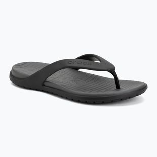 Papucsok Crocs Coast Flip black/slate grey