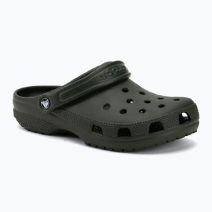 Papucsok Crocs Classic army green
