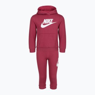 Gyermek tréningruha Nike Club Fleece sweet beet