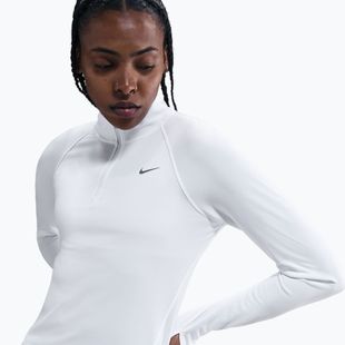 Női futó pulóver Nike Tempo Dri-Fit 1/4 Zip white