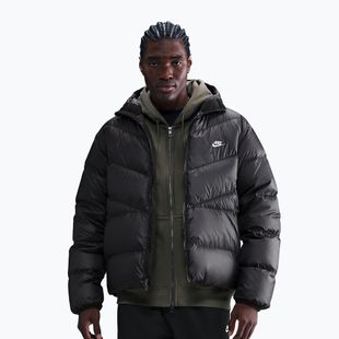 Férfi pehelykabát Nike Windrunner black/black/white