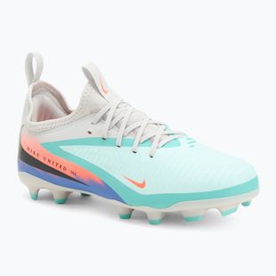 Férfi focicipő Nike United Phantom 6 Low Academy Jr FG/MG pistachio frost/hyper orange