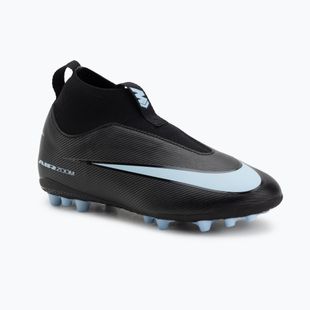 Gyermek futballcipő Nike Mercurial Superfly 10 Academy AG fekete/jeges kék