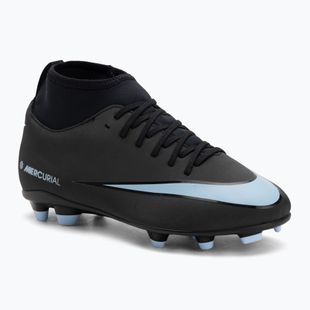 Gyermek futballcipő Nike Mercurial Superfly 10 Club FG/MG fekete/jeges kék