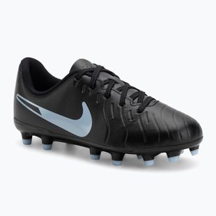Nike Tiempo Legend 10 Club FG/MG fekete/fekete gyermek focicipő