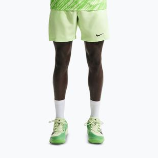 Férfi tenisz rövidnadrág Nike Court Dri-Fit Victory 7" Light Liquid Lime/Black