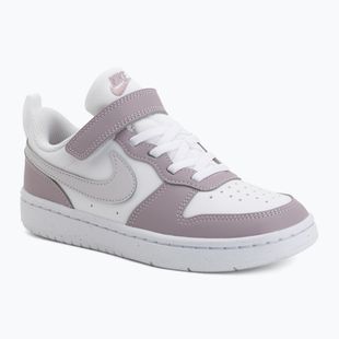 Gyermekcipő Nike Court Borough Low Recraft white/plum fog/white/venice