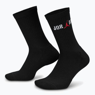 Zokni  Jordan Everyday Crew 1 pair black/white/university red