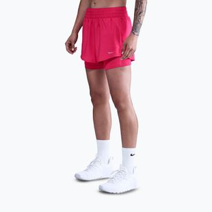 Női rövidnadrág Nike One Dri-Fit High-Waisted 3" 2In1 rush pink