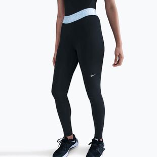 Női leggings Nike Pro 365 Tight black/celestine blue/white