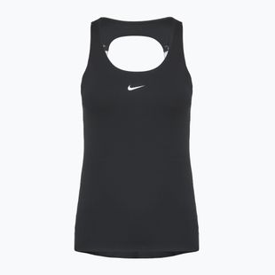Női edzőpóló Nike Pro Dri-Fit black/white