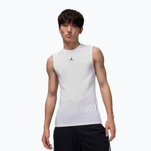 Férfi termoaktív póló Jordan Sport Dri-FIT white/black