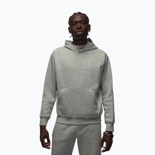 Férfi pulóver Jordan Brooklyn Fleece grey heather/white