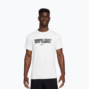 Férfi póló Nike Dri-Fit Winning white/black
