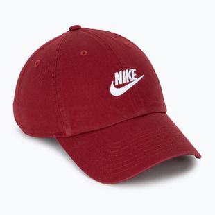 Baseballsapka Nike Club Unstructured Futura Wash team crimson/white