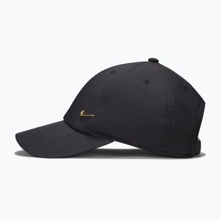 Gyerek baseballsapka Nike Dri-FIT Club black/flt gold