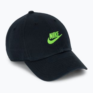 Baseballsapka Nike Club Unstructured Futura Wash Black/Mean Green