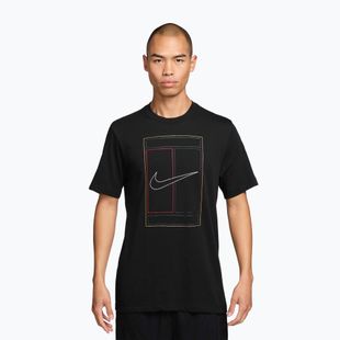 Férfi póló Nike Court Heritage black