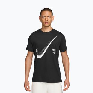 Férfi edzőpóló Nike HBR Dri-FIT black/white