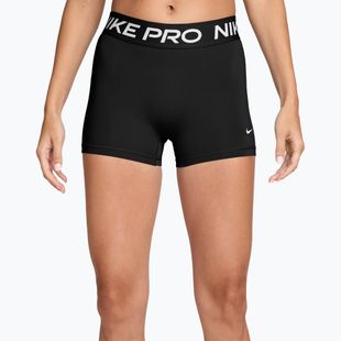 Női biker rövidnadrág Nike Pro Mid-Rise Biker 3" black/white