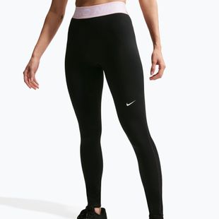 Női leggings Nike Pro Mid-Rise Full black/pink foam/white
