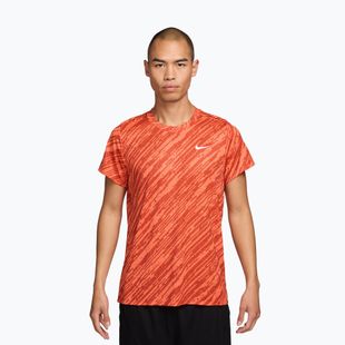 Férfi teniszpóló Nike Court Dri-Fit Victory Print turf orange/white