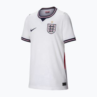 Gyerek focimez Nike England 2026 Stadium Home white/speed red/obsidian/obsidian