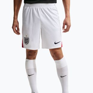 Férfi futball rövidnadrág Nike England 2026 Stadium Home Soccer Replica white/speed red/obsidian/obsidian
