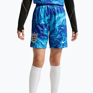 Gyerek futball rövidnadrág Nike England 2026/27 Stadium Goalkeeper astronomy blue/black/white