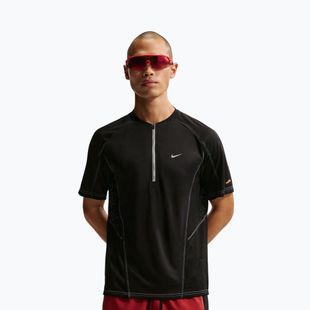 Férfi futópóló Nike Retro Dri-Fit black/black/black
