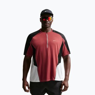 Férfi futópóló Nike Retro Dri-Fit team crimson/black