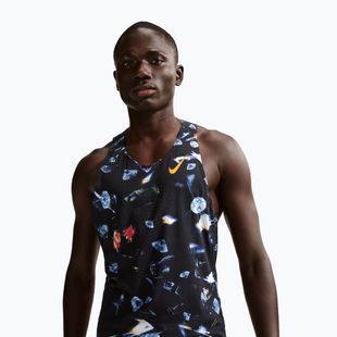 Férfi futótrikó Nike AeroSwift Dri-Fit ADV Singlet black/laser orange