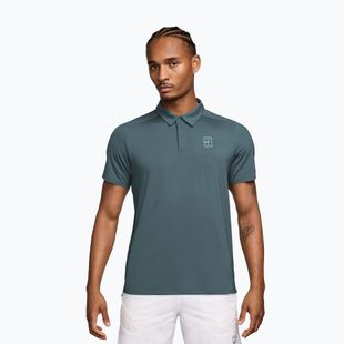 Férfi teniszpóló Nike Court Dri-Fit Advantage mineral slate/white