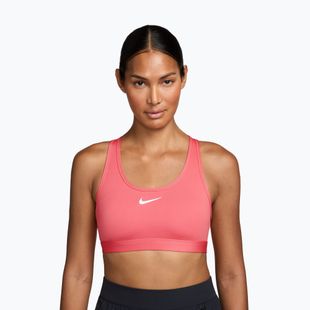 Sportmelltartó Nike Swoosh Medium Support sea coral/white