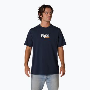 Férfi póló Fox Racing Checker 195 Original midnight