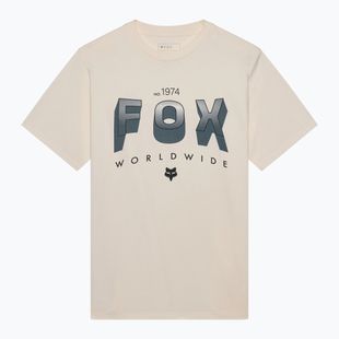 Férfi póló Fox Racing Block 195 Original off white