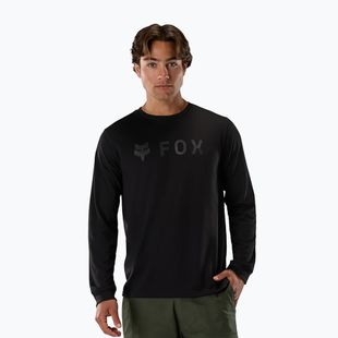 Férfi kerékpáros hosszú ujjú póló Fox Racing Absolute Original Dri-Release LS Tee black/black