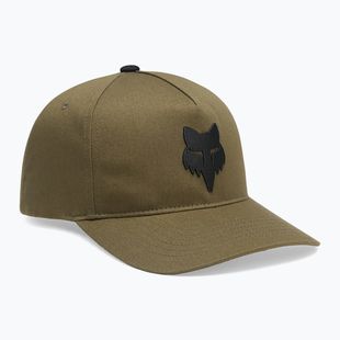 Férfi ellenzős sapka Fox Racing Fox Head Subframe Snapback olive green