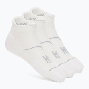 HOKA No-Show Run Sock zokni 3 pár fehér/fehér/fehér