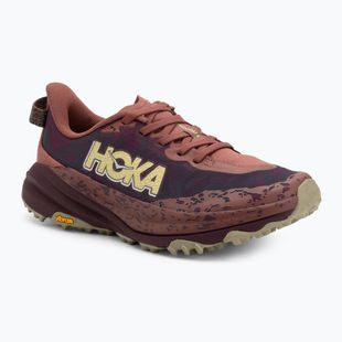 Női futócipő HOKA Speedgoat 6 rouge/fekete cseresznye