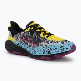 Gyerek futócipők HOKA Speedgoat 6 electric lemon/black