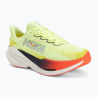 Női futócipők Hoka Mach X 3 Nneon yuzu/squid ink
