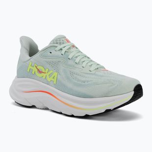 Női futócipők HOKA Clifton 10 sea glass/neon flame